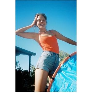 BDG High-Waisted Mom Short - Light Wash (NWOT)